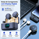 Microfone de Lapela Sem Fio Type-C para Android e IPhone iOS C/Cancelamento de Ruído | Ideal para TikTok, Vídeos, Vlog e Lives