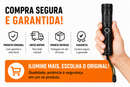 LumenX Pro™ - Lanterna Tática com 10.000 Lúmens - Recarrégavel USB