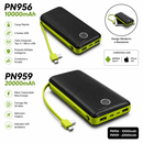 Carregador Portátil  PN- 956 10000mah / PN 959 20000mah - Batéria Power Bank