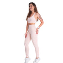 Conjunto Poliamida Top Nadador + Calça Com Bolso Lateral