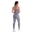 Conjunto Poliamida Top Nadador + Calça Com Bolso Lateral