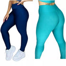 Leve 2 Leggings BellaFit™™ – Modela sem Marcar, 100% Opaca - Zero Transparência